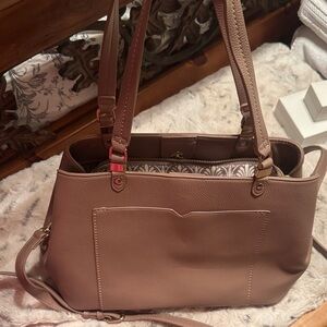Antik Kraft Taupe Shoulder Bag